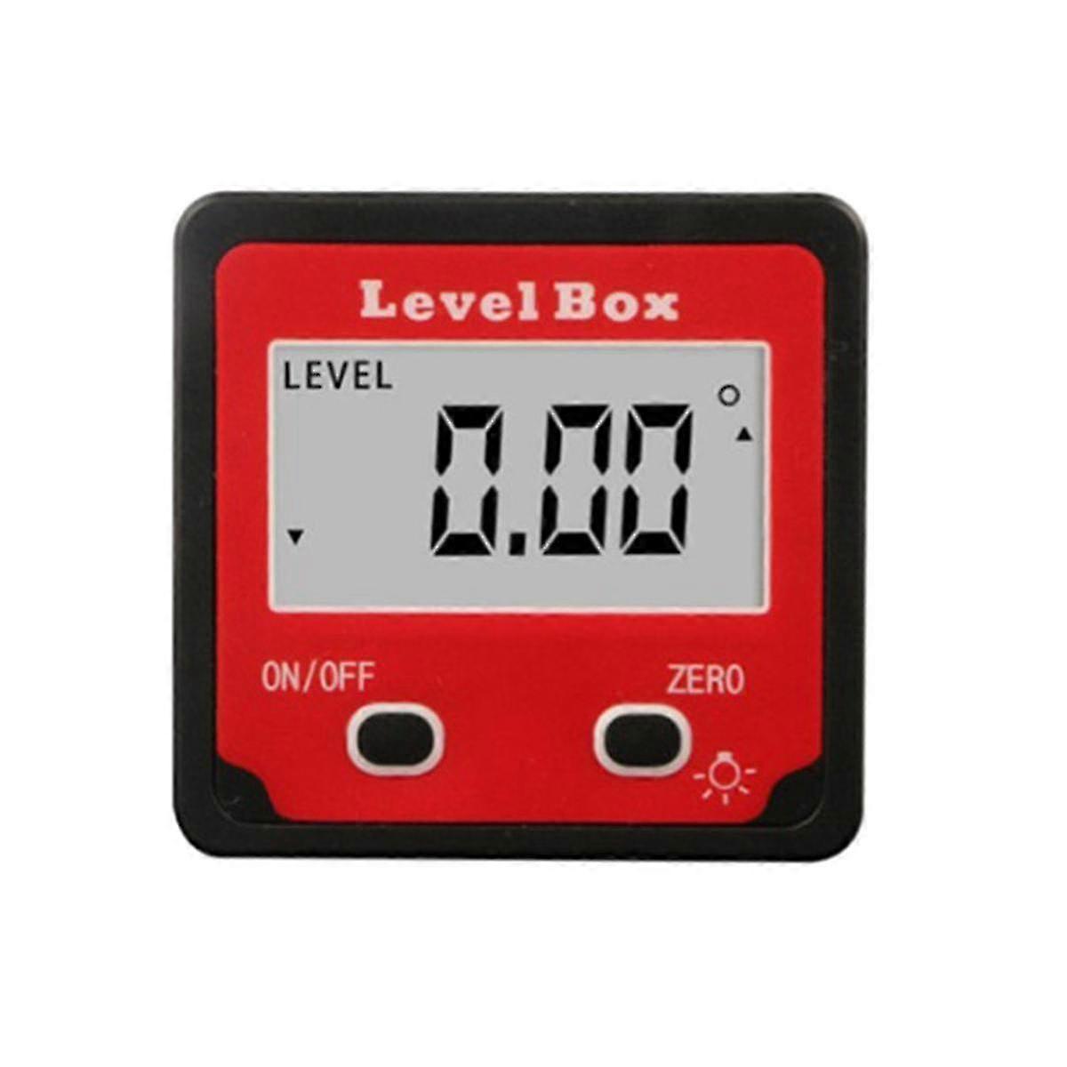Magnetic Electronic Digital Display Level Inclination Measuring Instrument High Precision Angle Rul
