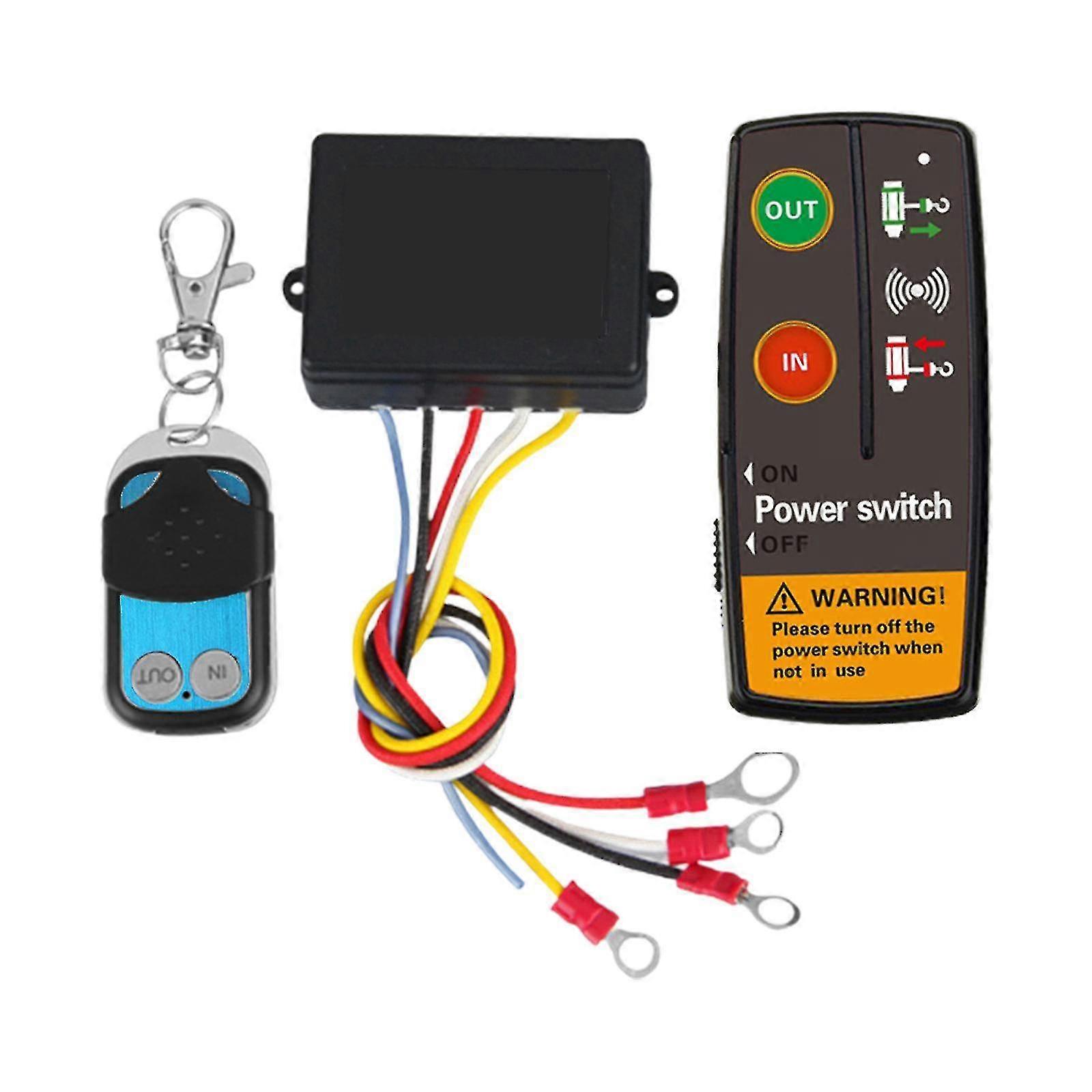Wireless Winch Remote Control Set Durable Accessories For Truck Suv Atv