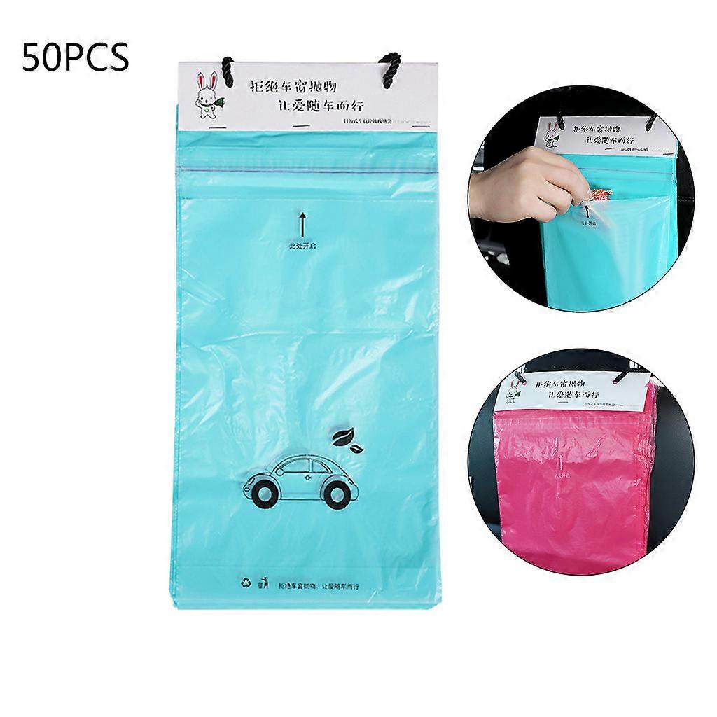 Self-Adhesive Garbage Bag Easy Stick-On Rubbish Holder for Auto Office Home