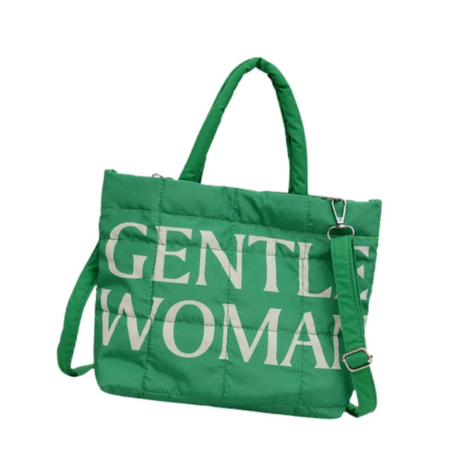 حقيبة يد كتف نسائية حقيبة يد سيدة عملية لرحلات الحفلات التي يرجع تاريخها باللون الأخضر