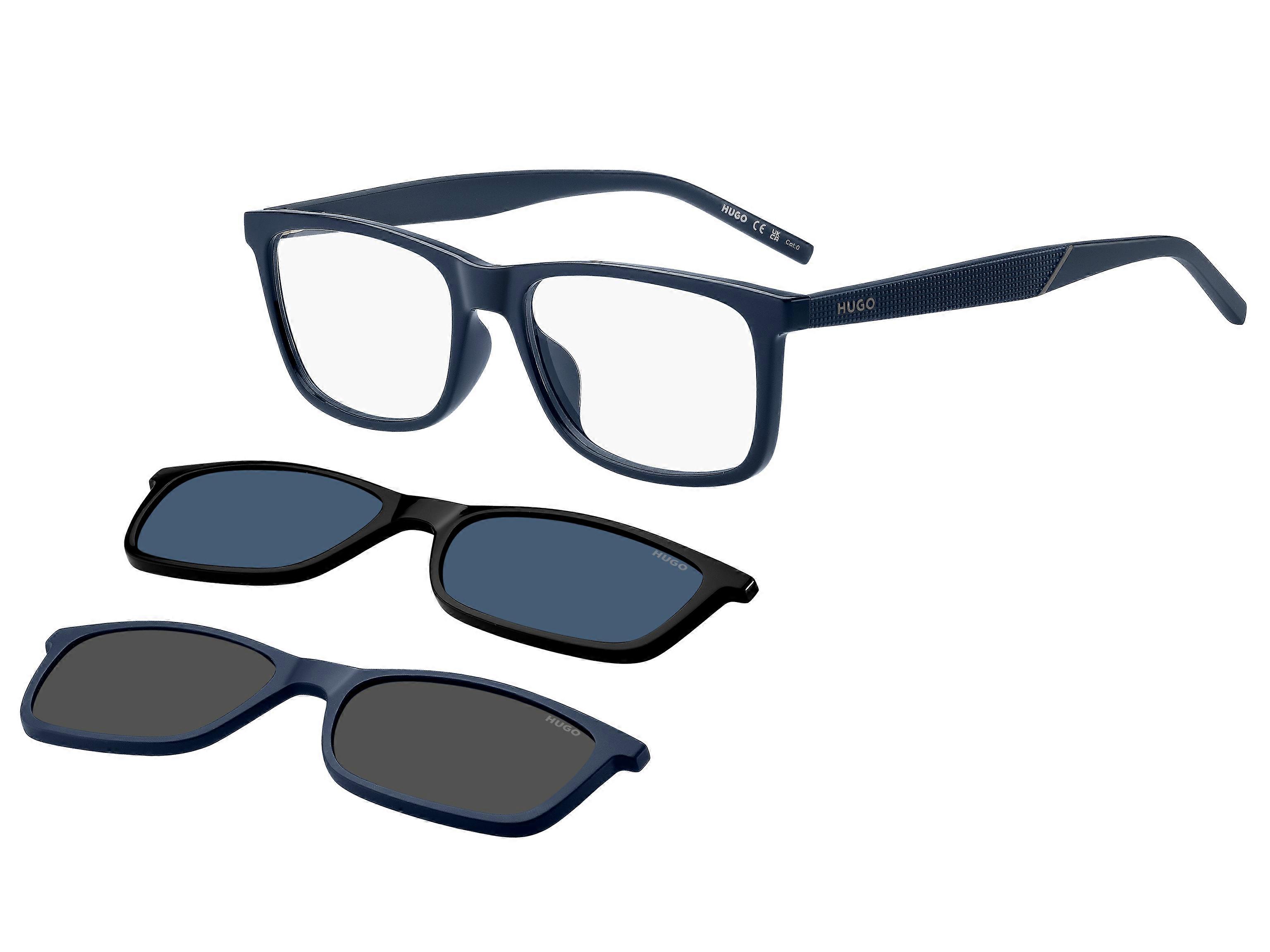 Sunglasses HUGO HG 1329/G/CS2 9N7 BLUE BLACK 55/17/145 MAN