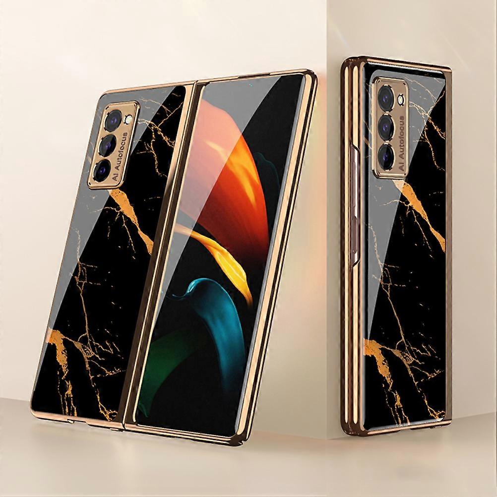 Full Protection Shockproof Case for Galaxy Z Fold 2 - Anti-Fingerprint Hard Shield