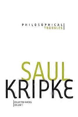 Philosophical Troubles Volume I