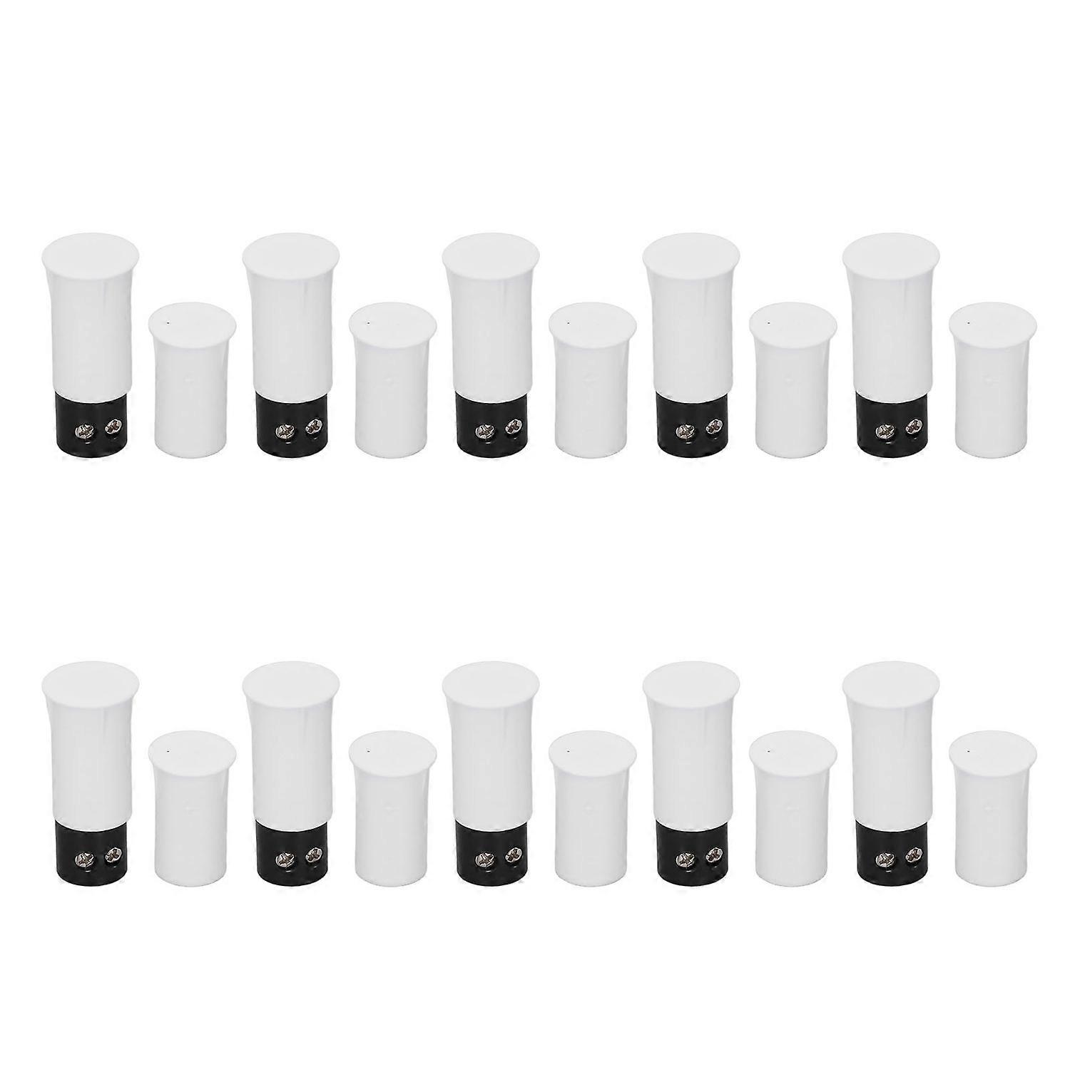 10 Sets Recessed Wired Security Window Door Sensor DC100V 10W Magnetic Door Sensor for Access Contro