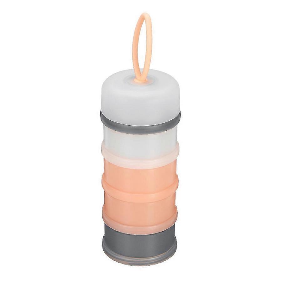 Detachable 4 Layer Baby Food Storage Box, 480ml Milk Container