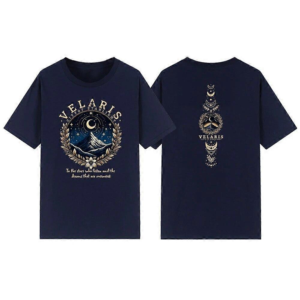 Velaris City of Starlight T-Shirt ACOTAR T-Shirt The Night Court T-Shirt Frauen Grafik T-Shirts Vintage T-Shirt SJM Merch Shirt Top