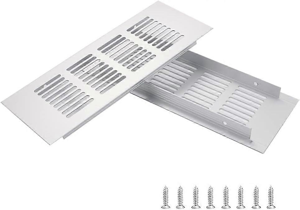 Grille d’aération rectangulaire 20 x 8 cm