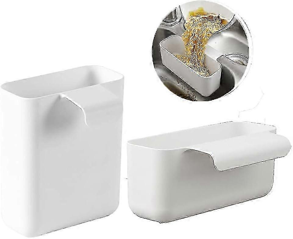 Sink Strainers Basket, 2 Pcs Kitchen Drain Shelf Storage Rack, Multifunctional Hanging Shelf, Storage Holder For Sponge And Brush Sink Drain Shelf Str