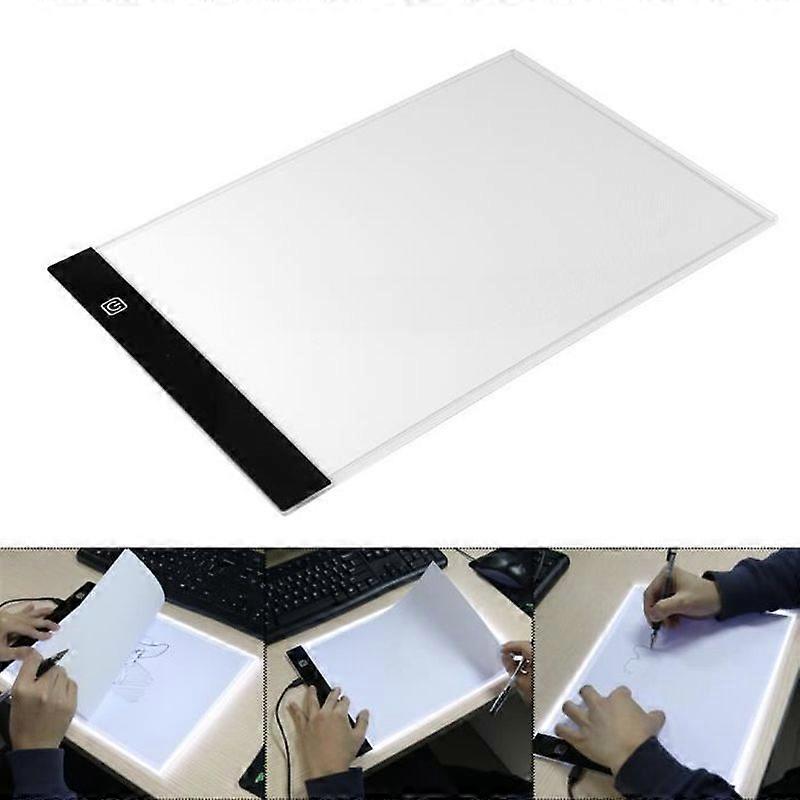 A4 LED Light Table Sketchpad LED Pad For Drawing Light Box Board - 35cmX235cm