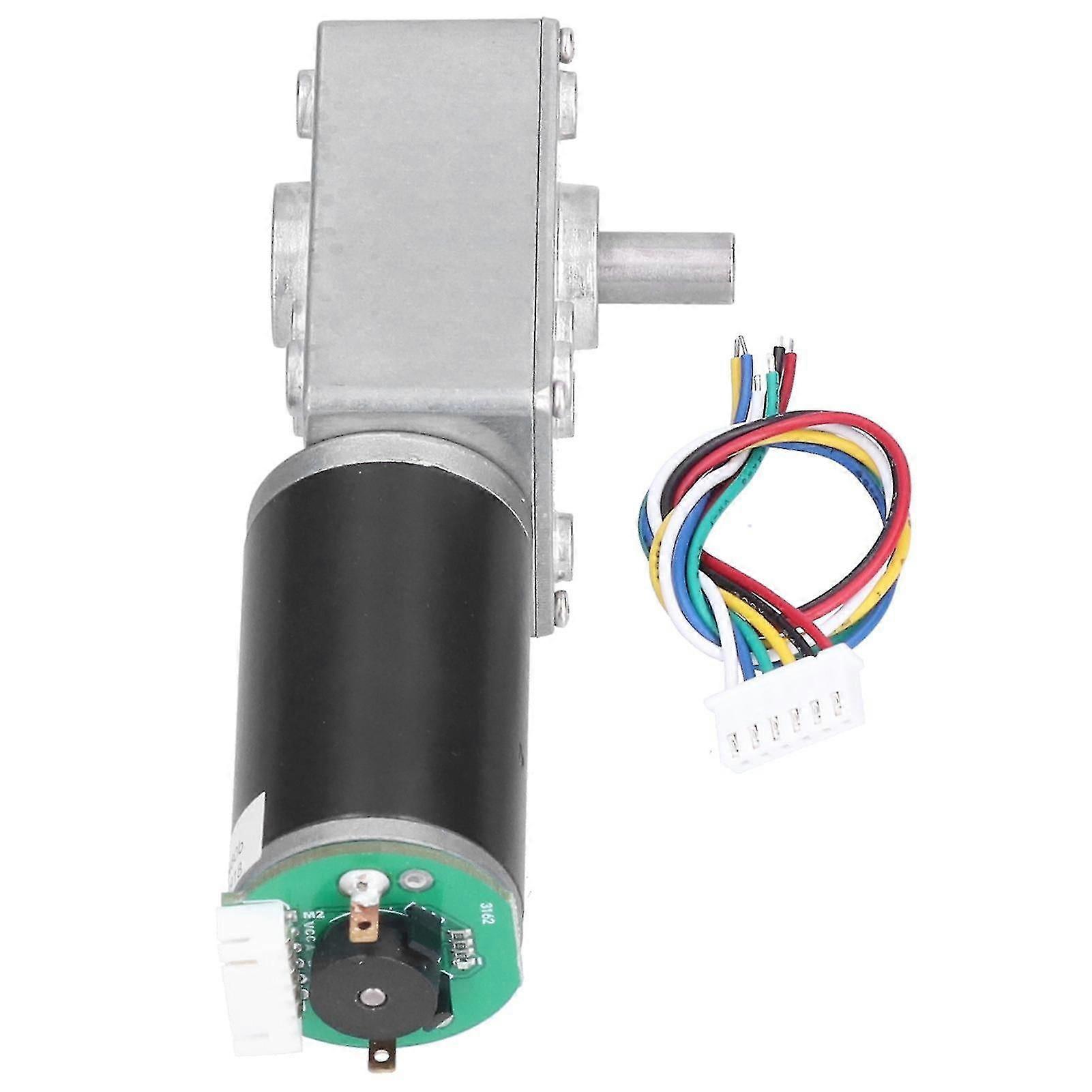 Worm Gear Motor Self Locking High Torsion Speed Reduction Turbine Geared Motor 15mm Shaft