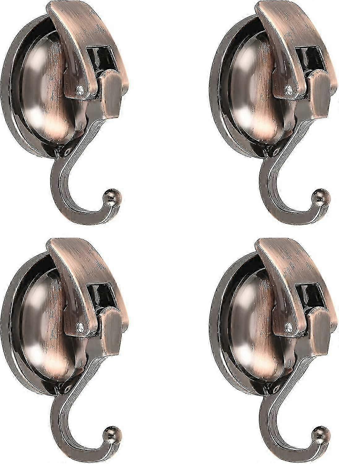Heavy Duty Vacuum Wreath Cup Hook. Easy To Install And Remove.bronze- Plated