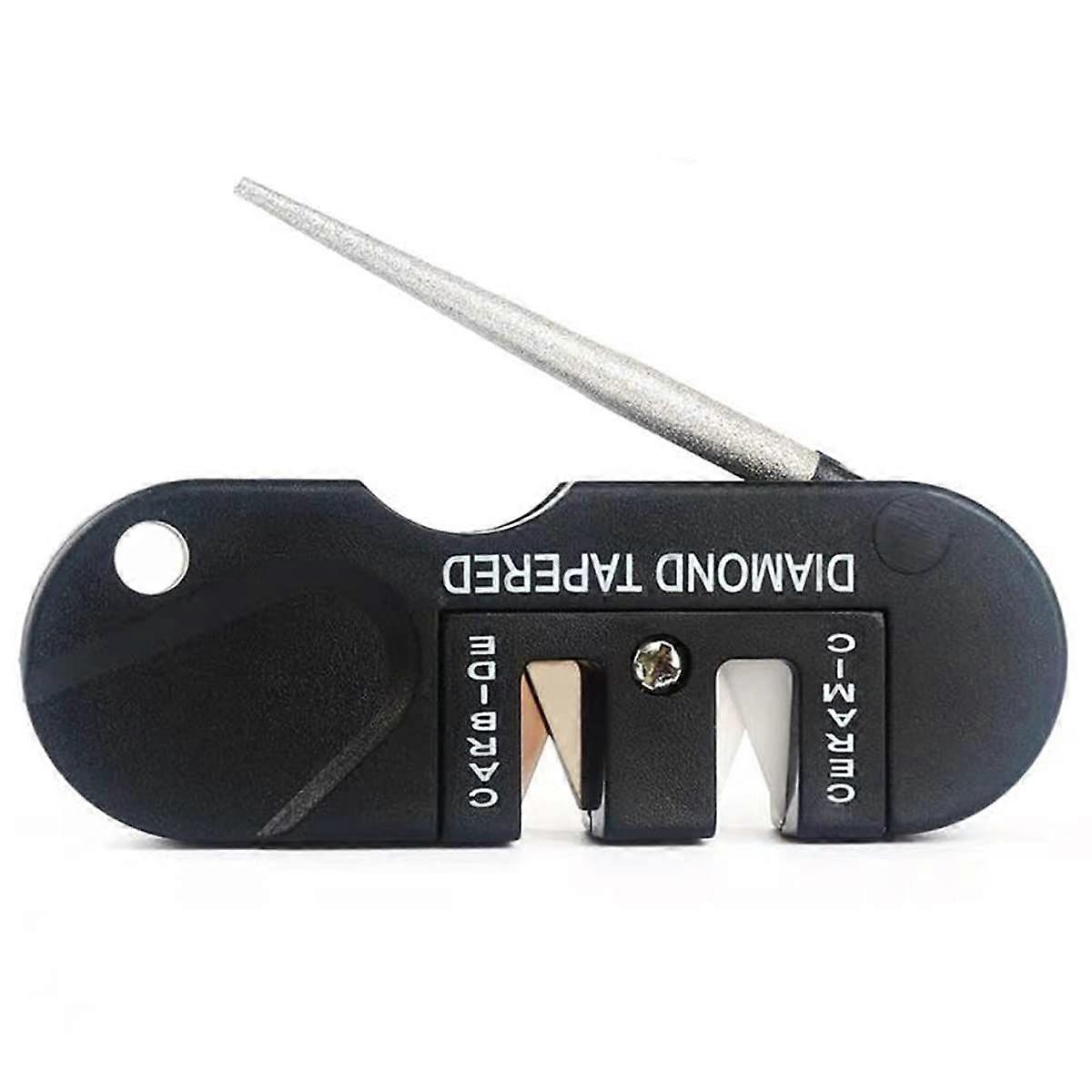 Knife Sharpener, Portable Knife Sharpener Mini Tungsten Tig Sharpener, Foldable Tool Diamond Sharpen