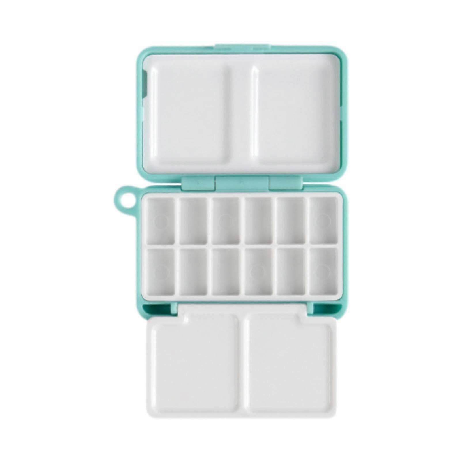 Watercolor Palette Paint Palette for Acrylic Oil Painting Sketching Notebook Blue