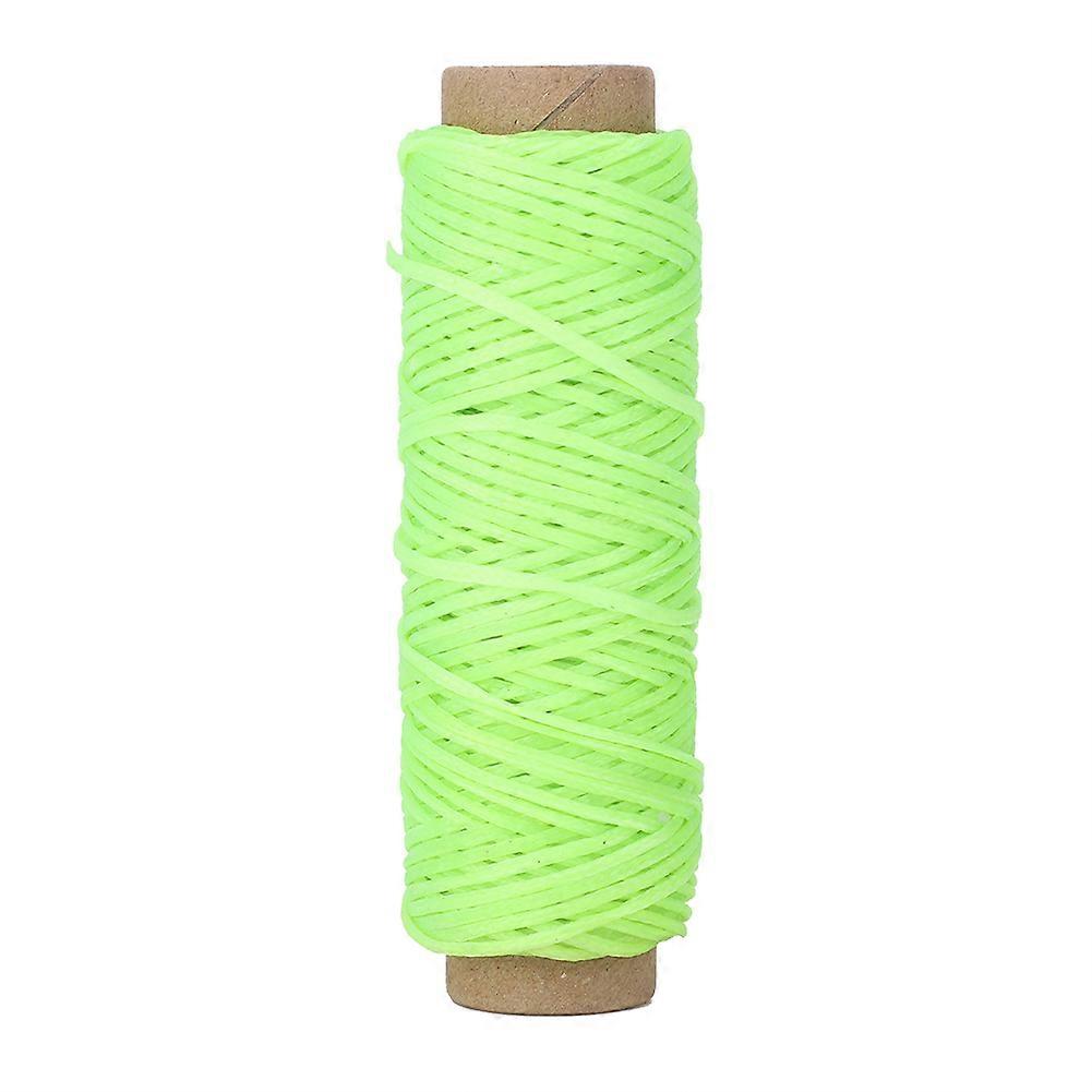 210D Flat Waxed Sewing Thread 50m for Leather Craft, Shoe Repair, Hand Stitching Cord - Durable and Strong Material