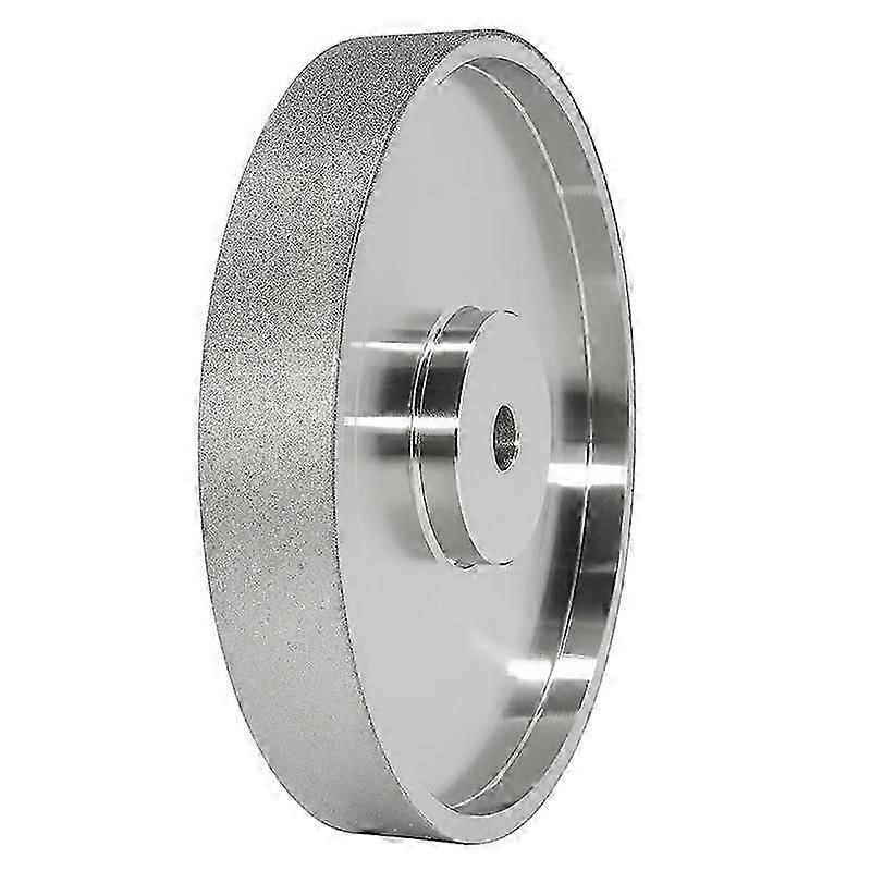 Meule CBN, 6 pouces de diamètre x 1 pouce de large, avec arbre de 1/2 pouce, meule diamantée pour Sharpeni