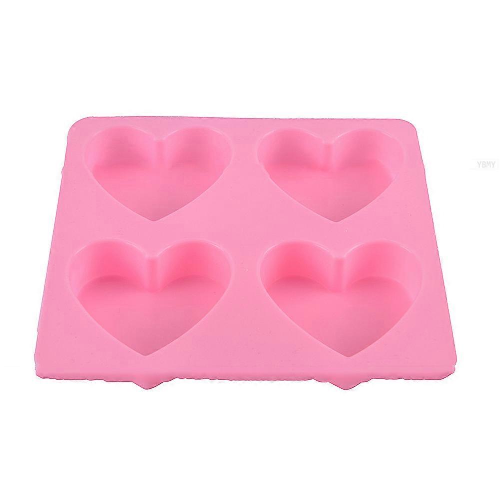 Heart-Shaped Silicone Fondant Mold for Cake Decorating, Chocolate Making, Soap Crafting, and Baking - Durable, Flexible, BPA-Free