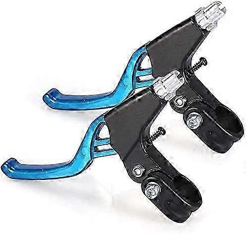 Bicycle Brake Handle - Aluminium Alloy Brake Lever, Universal Handbrake Lever 2.2 cm Diameter (Blue)
