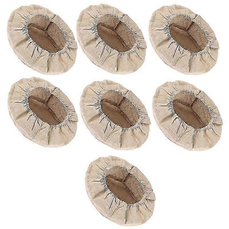 7Packs 8 Inch Round Bread Proofing Basket Cloth, Liner Sourdough Banneton Proofing Baskets Cloth fo js
