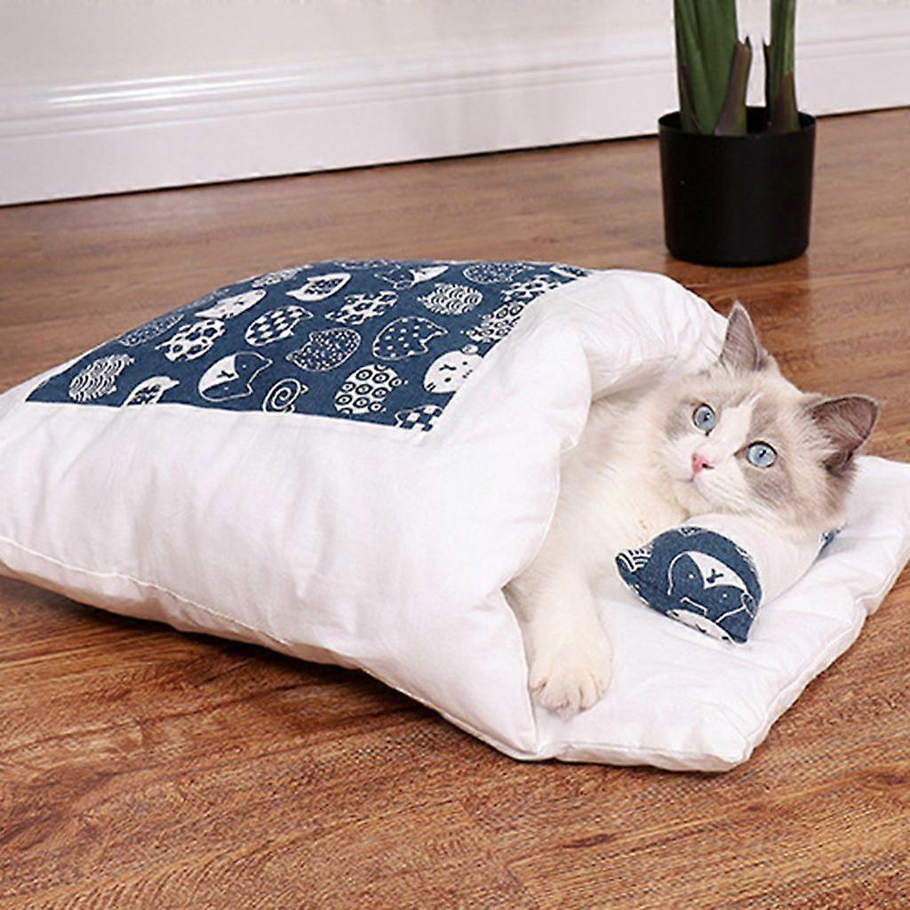 Cat Bed, Durable Materials, Semi-closed Cave, Comfortable Resting Place