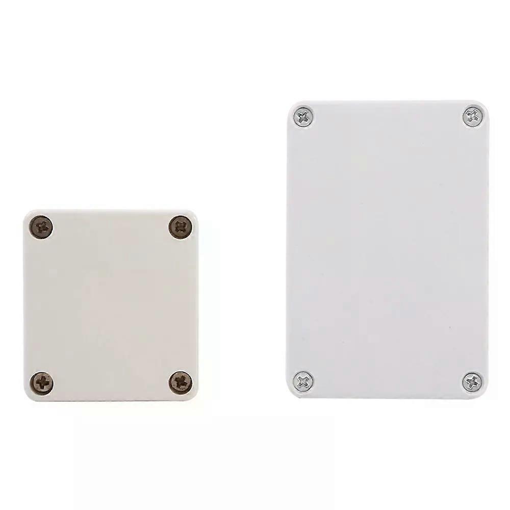 Waterproof Junction Boxes Outdoor Electrical Enclosure Case Wiring Electronic Project Instrument Connection Box Housing 2 Sizes