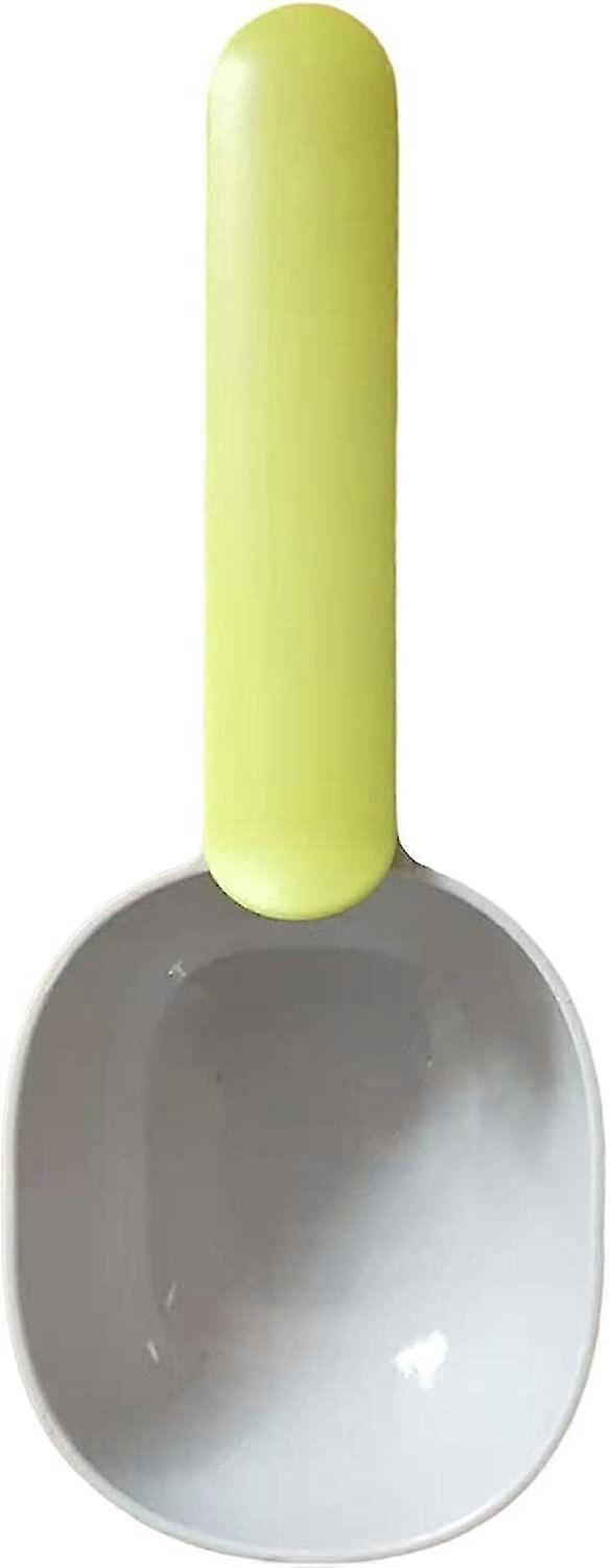 Creative Multi-Function Pet Feeding Spoon with Sealing Bag Clip and Accurate Measuring Cup