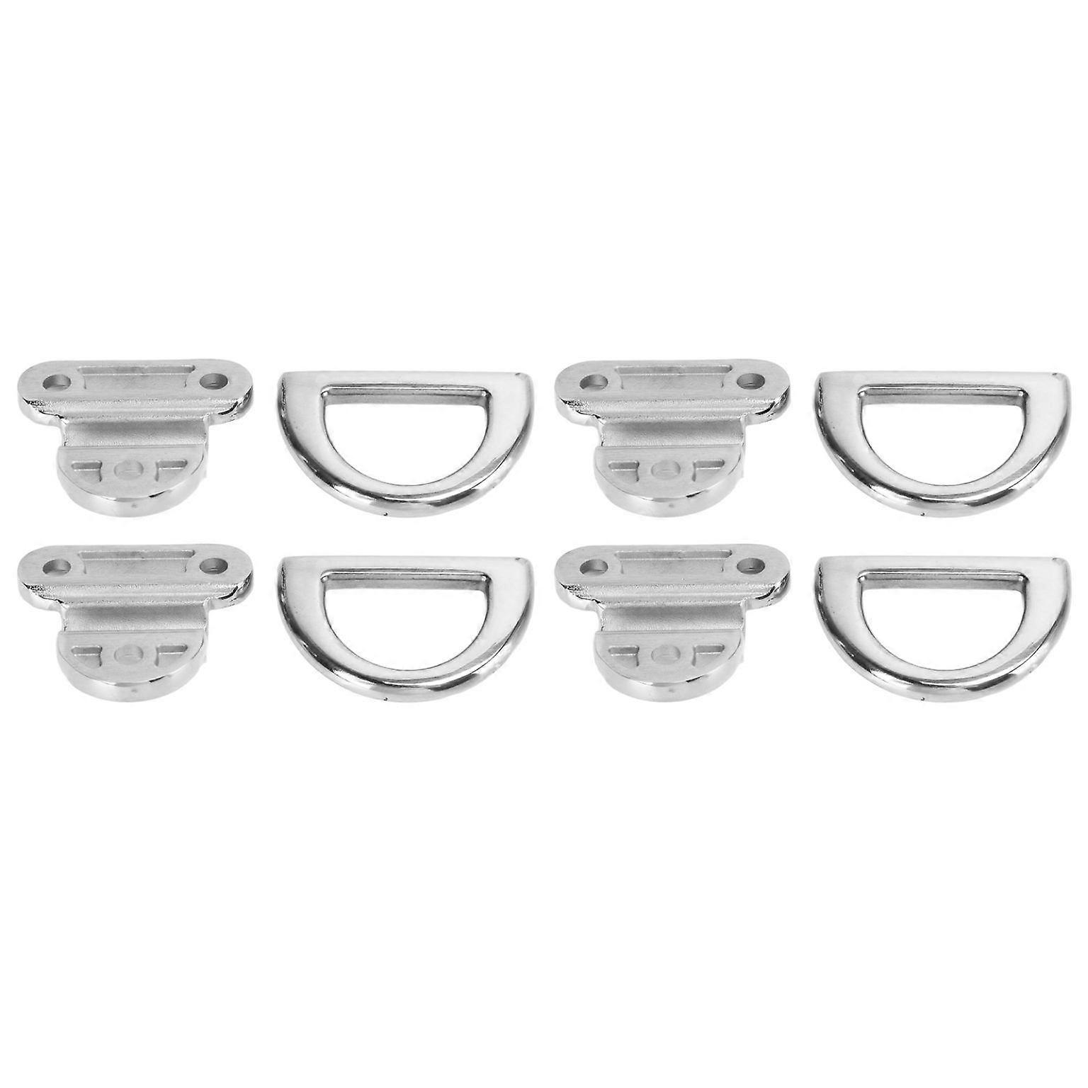 Marine Grade Folding Pad Eye Hooks - Compact and Durable Pad Eye Plates