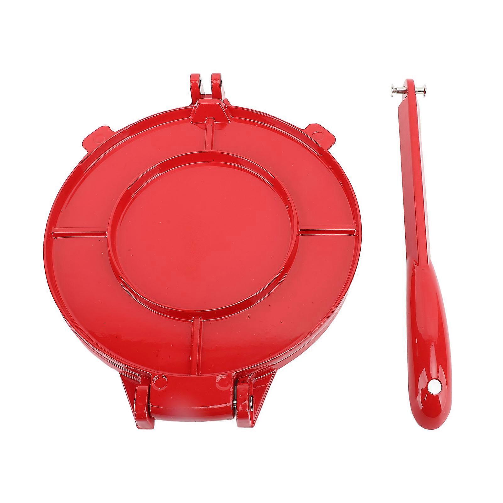 Manual Tortilla Press with Handle Aluminum Alloy Flatbread Maker Multifunctional Dough Press for Dumpling Skin and Wraps