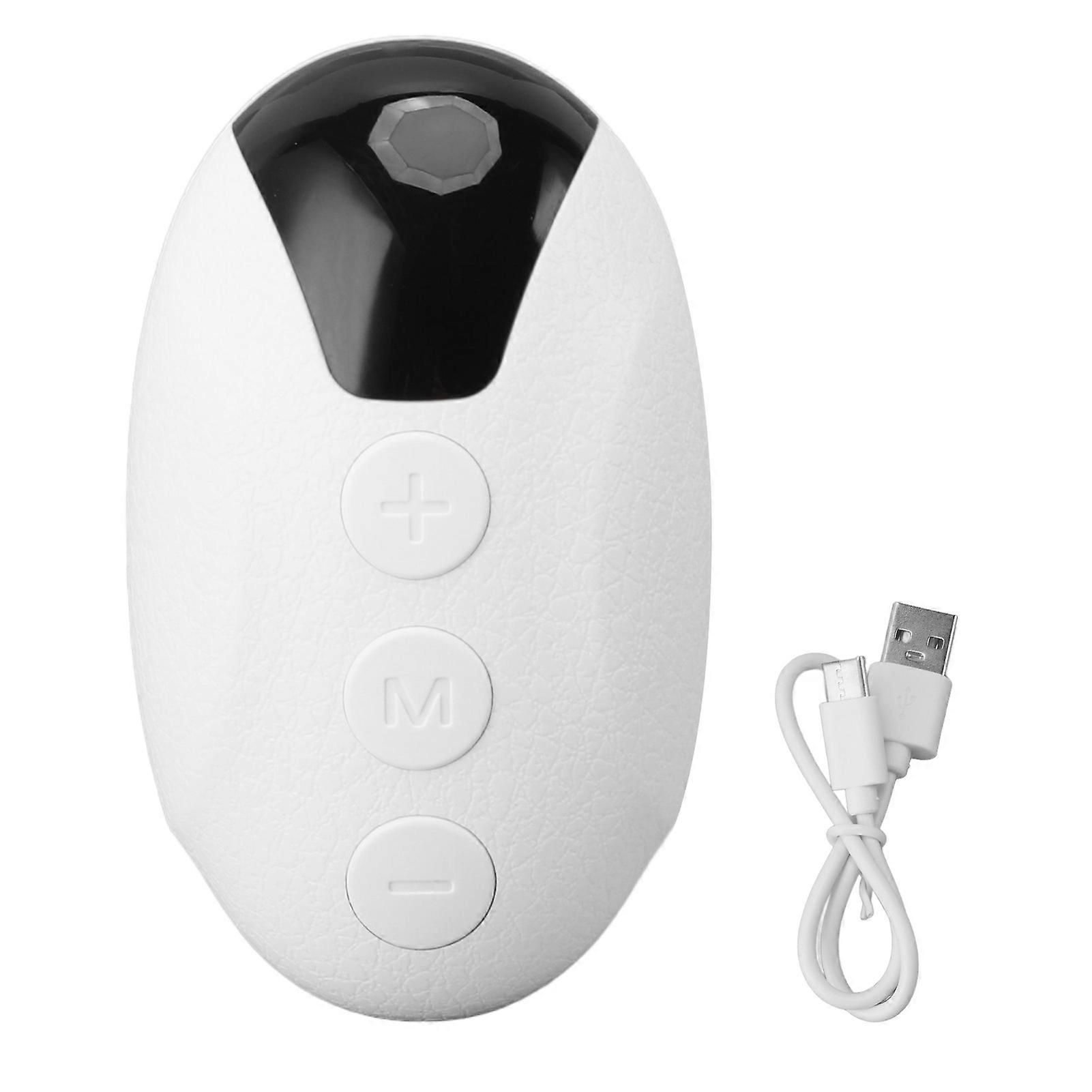 Portable Sleep Aid Device for Insomniac Adults, Mini Portable Sleep Instrument, 300mAh Battery, Intelligent Pulse Massage, White