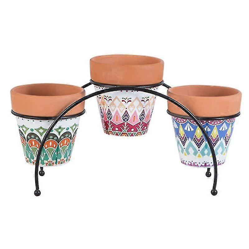 3pcs Ceramic Planter