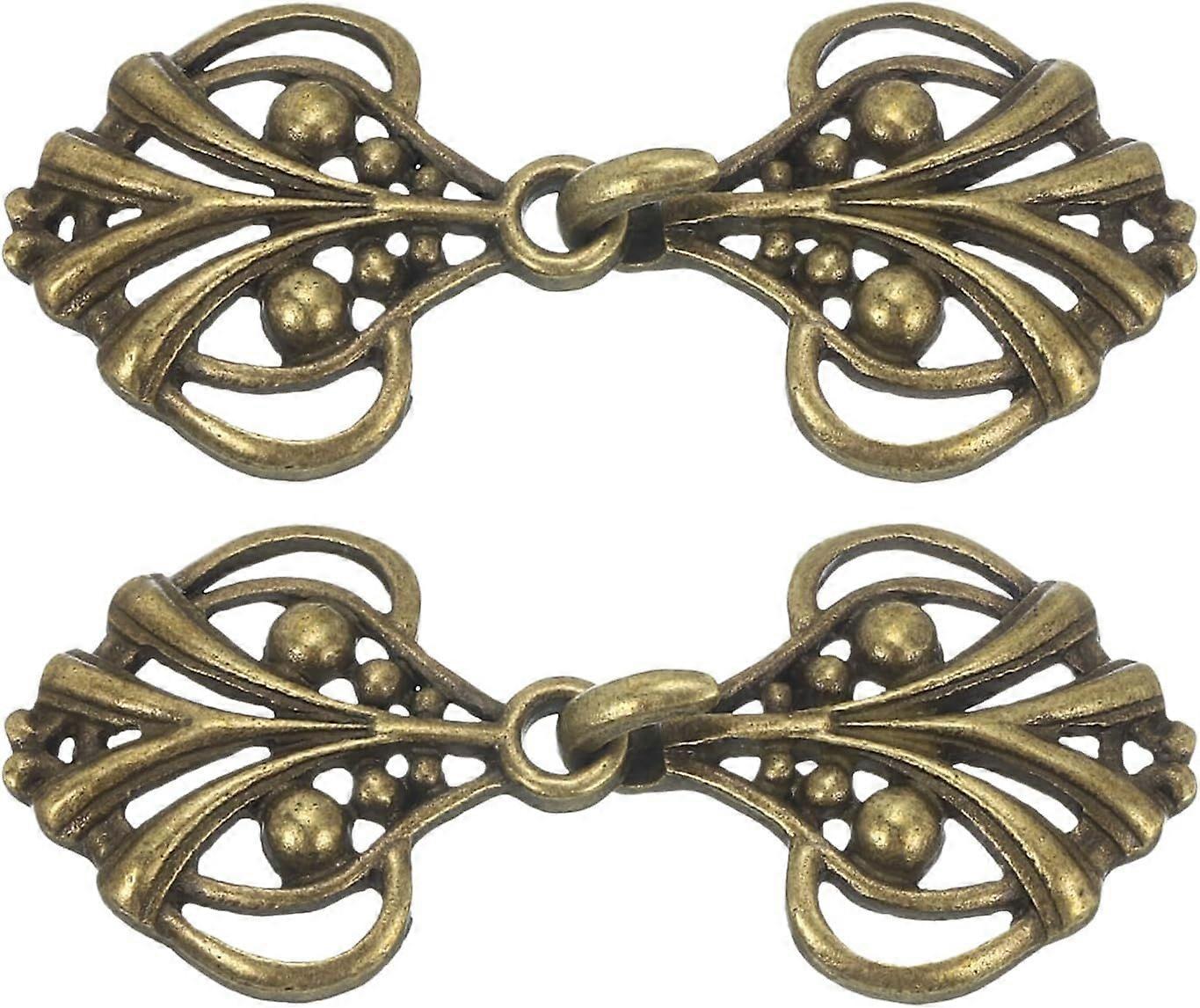 Cloak Clasp, Sew on Hooks and Eyes Vintage Cape Clasps, Sweater Shawl Collar Cardigan Buckles