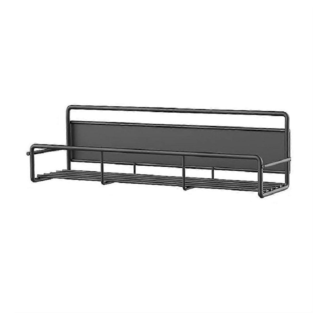 Magnetic Storage Rack Punching-Free Multifunctional Storage Rack for Side Hanger of Household Kitche