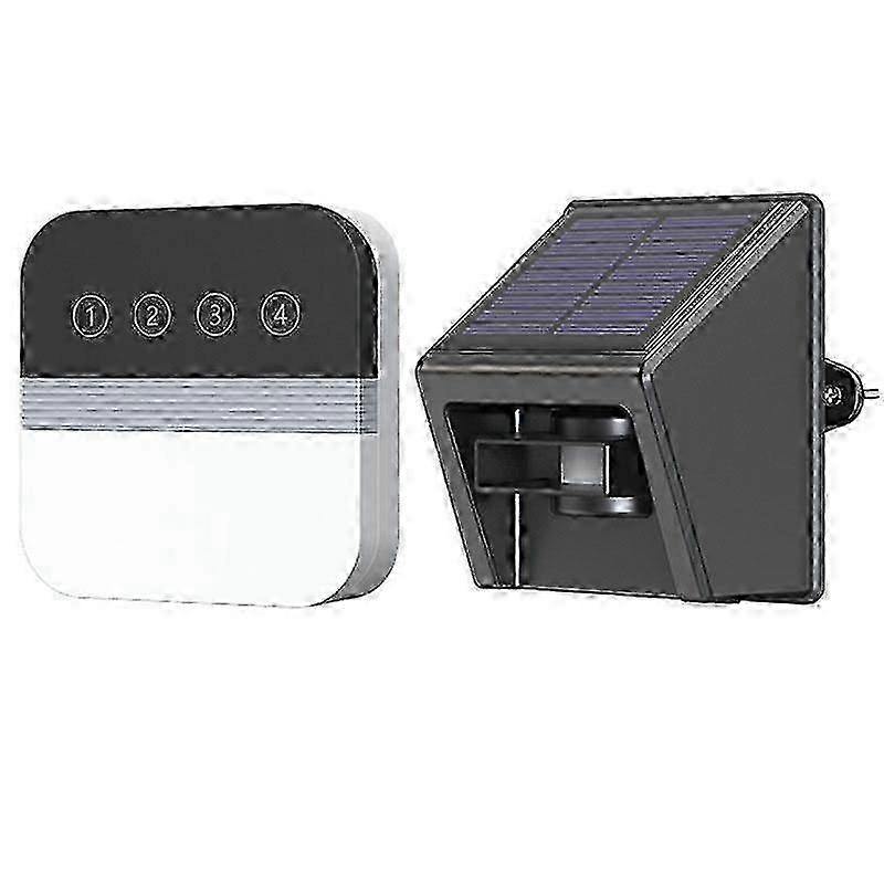 Solar Driveway Alarm with 4-Way Induction