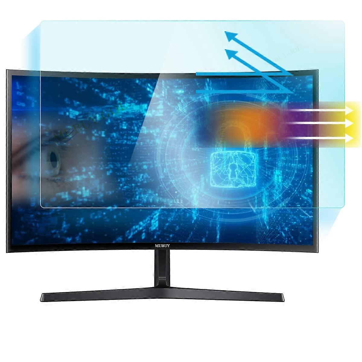 2-Pack 27' Anti Blue Light Anti Glare Screen Protector for Dell/HP/Acer/ViewSonic/ASUS/Aoc