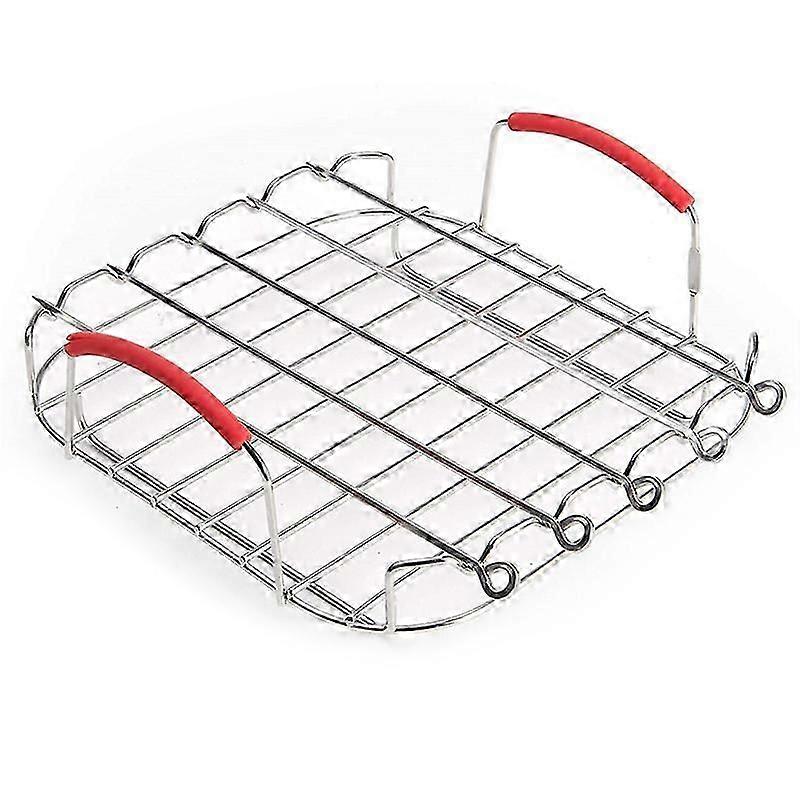 Stainless Steel AirFryer Grill Rack Versatile Square Roasting Grill