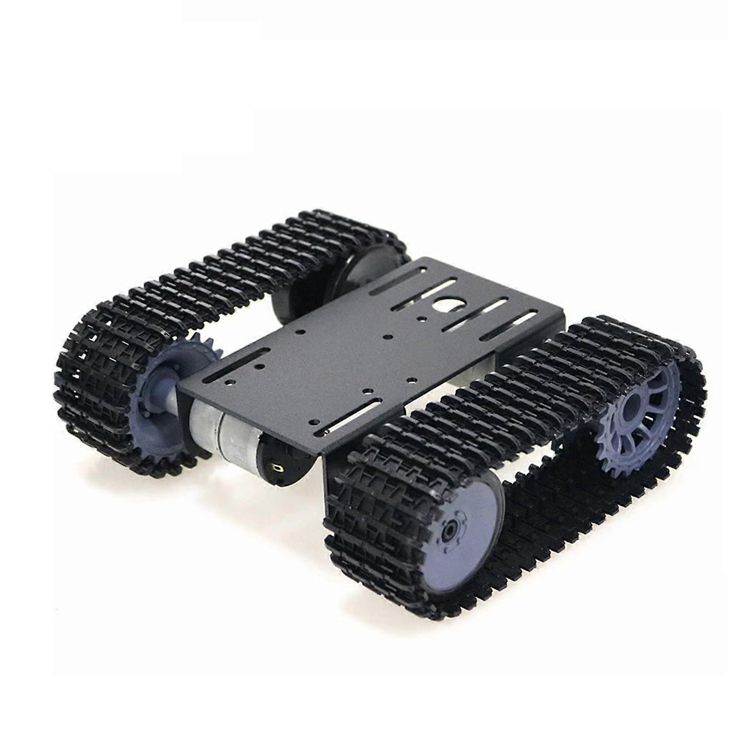 Professional Robot Tank Chassis TP101, Palette automobile transport platform, DC motor remote control robotic model