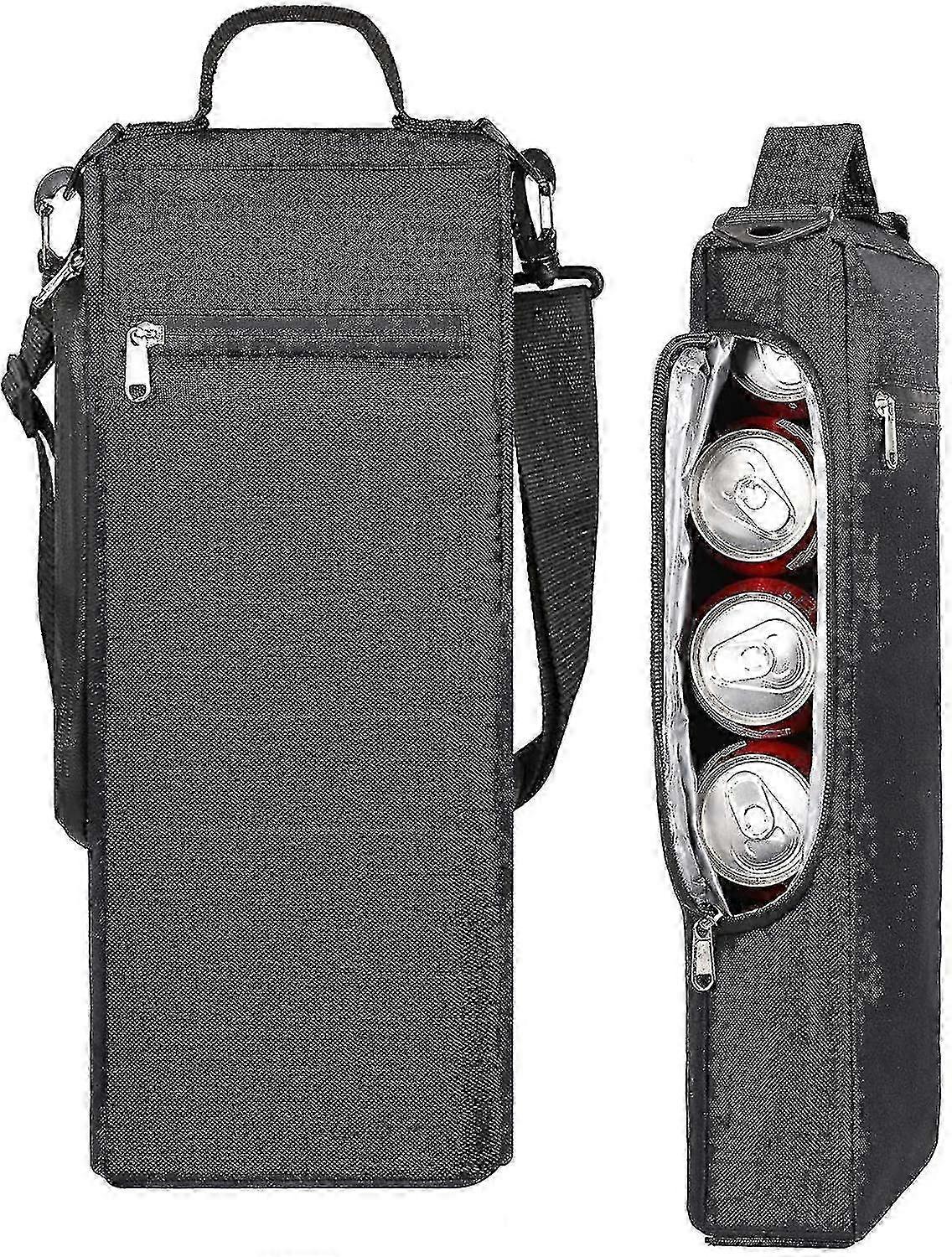 ゴルフスポーツ用のビール6缶またはワイン2本を運ぶのに適した断熱小型クーラー付きメンズゴルフアクセサリーバッグ