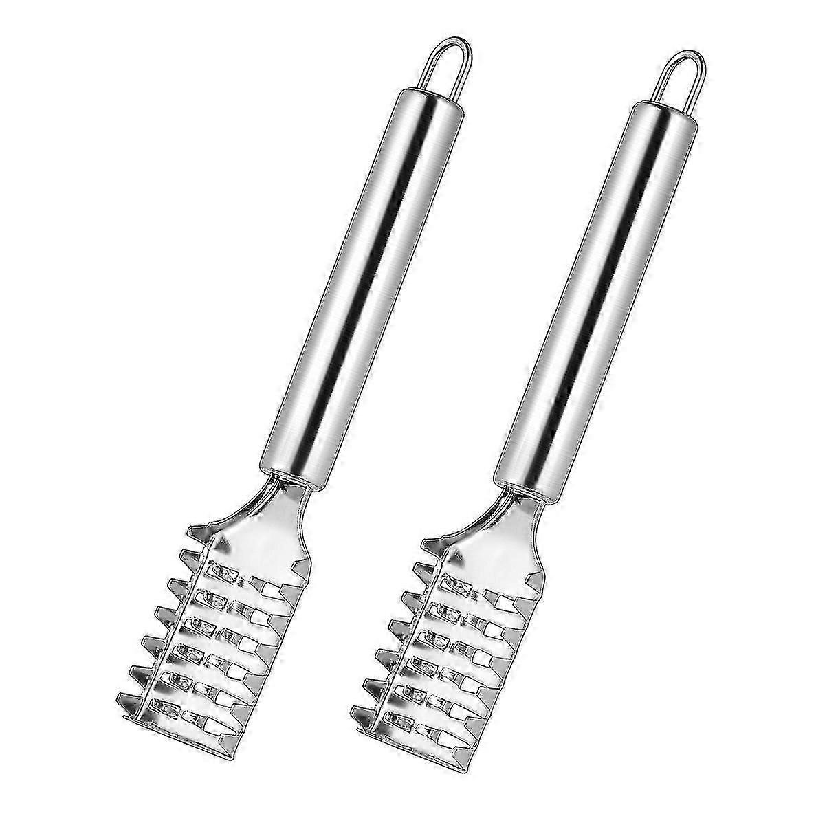 Fish Scaler Tool Steel Sawtooth Scraper Fish Skin Cleaner Scale Scraper Fish Scaler Remover Tool