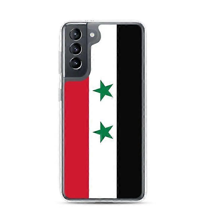Phone case - PIXELFORMA - Syria Flag - Samsung Galaxy S21 Plus - Flexible - TPU