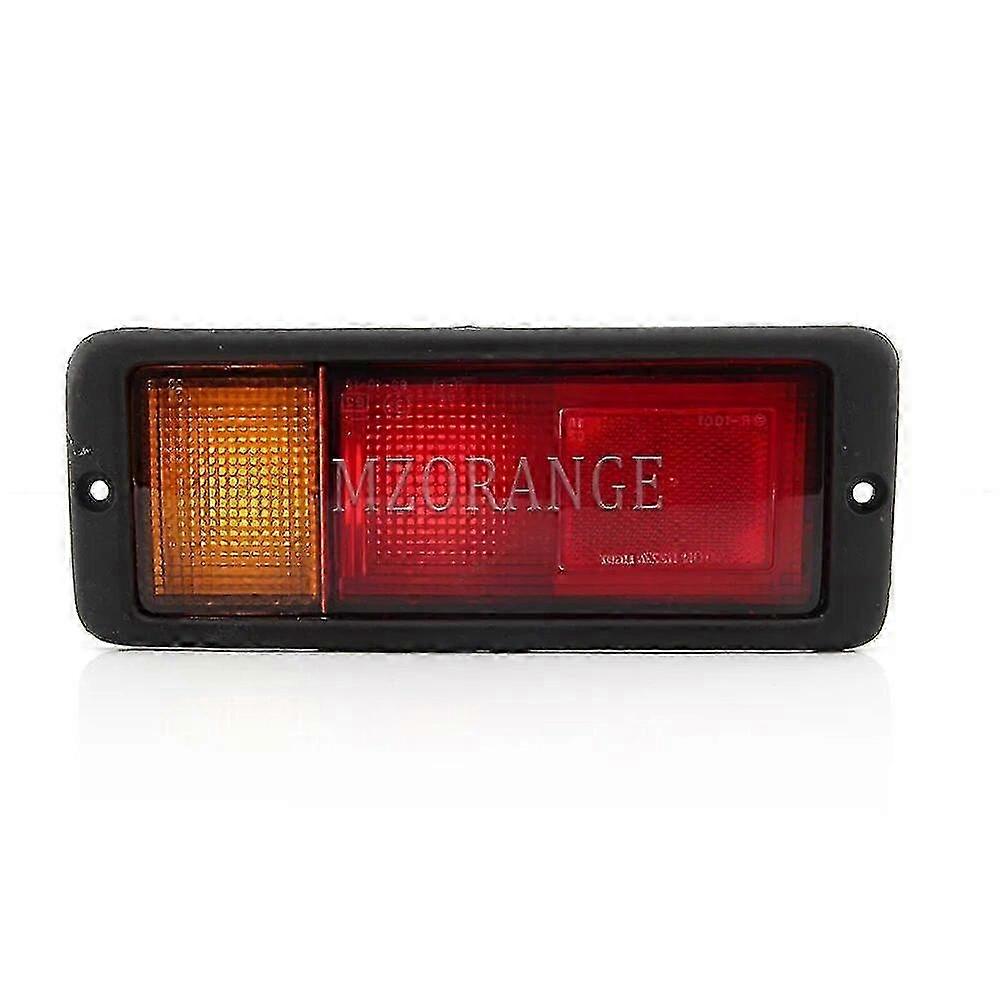 Left and Right Rear Bumper Reflectors with Tail Lamp and Fog Lights for Mitsubishi Pajero Montero (1992-1999) Including Turn Signal Car Accessories
