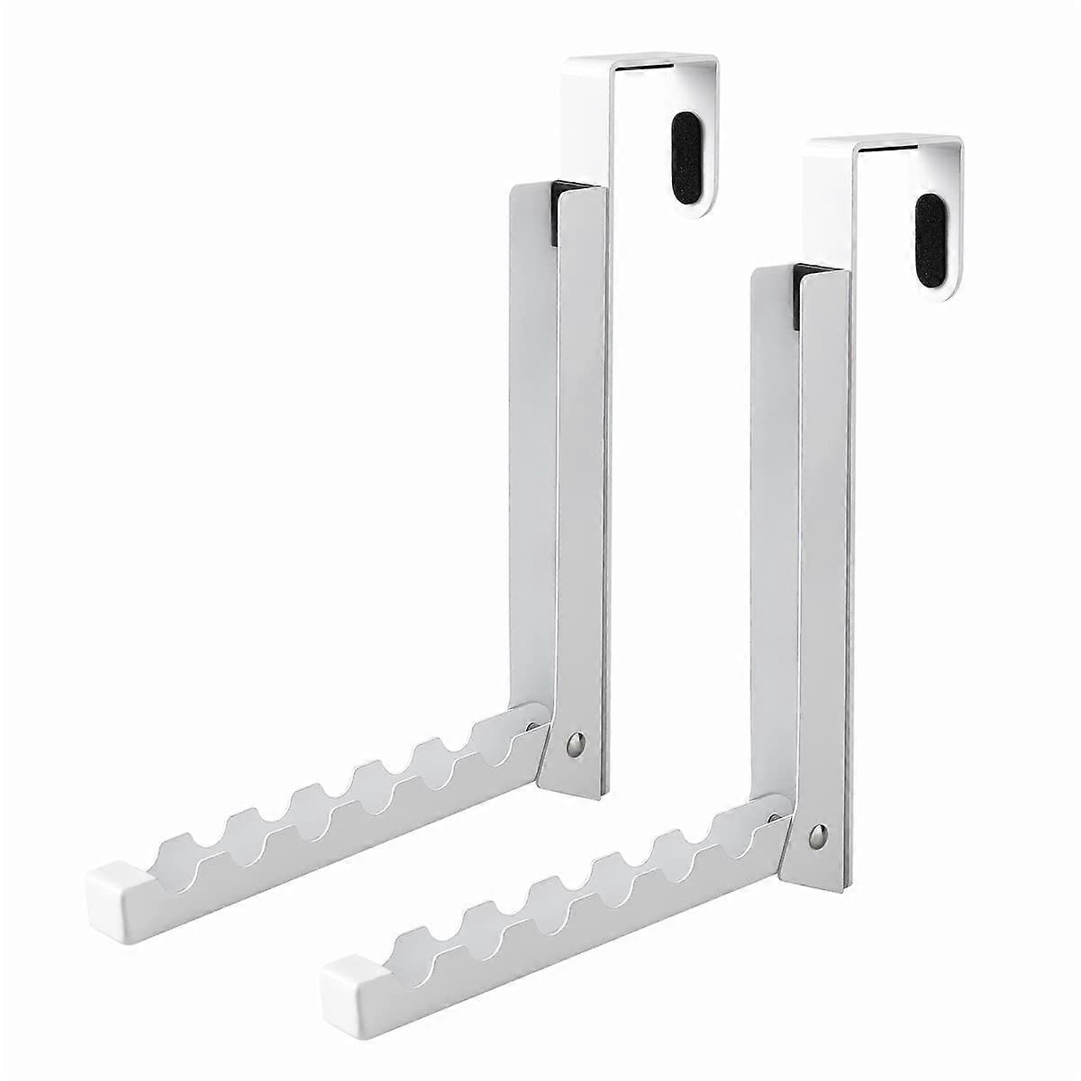 Over Door Hooks Hanger,Foldable Over Door Drying Laundry Hooks for Hanging Clothes