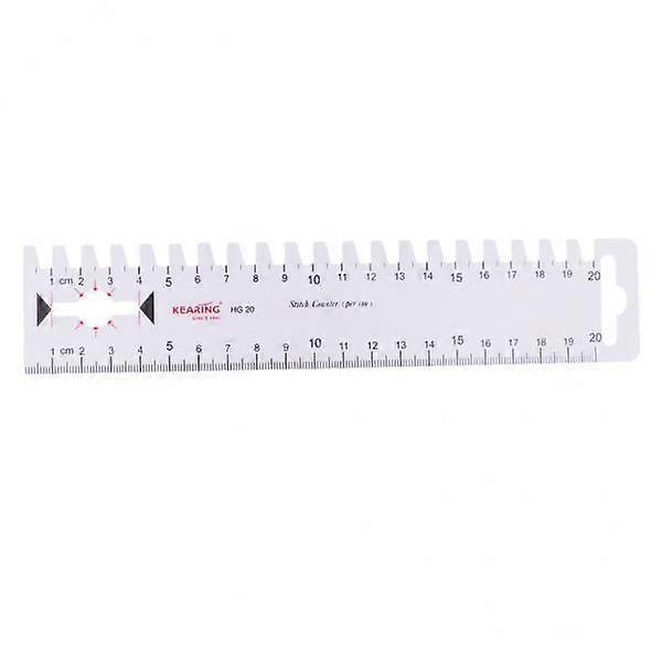 2-5pack Plastic Metric Ruler Quilting Template Patchwork Tailor Sewing Tool