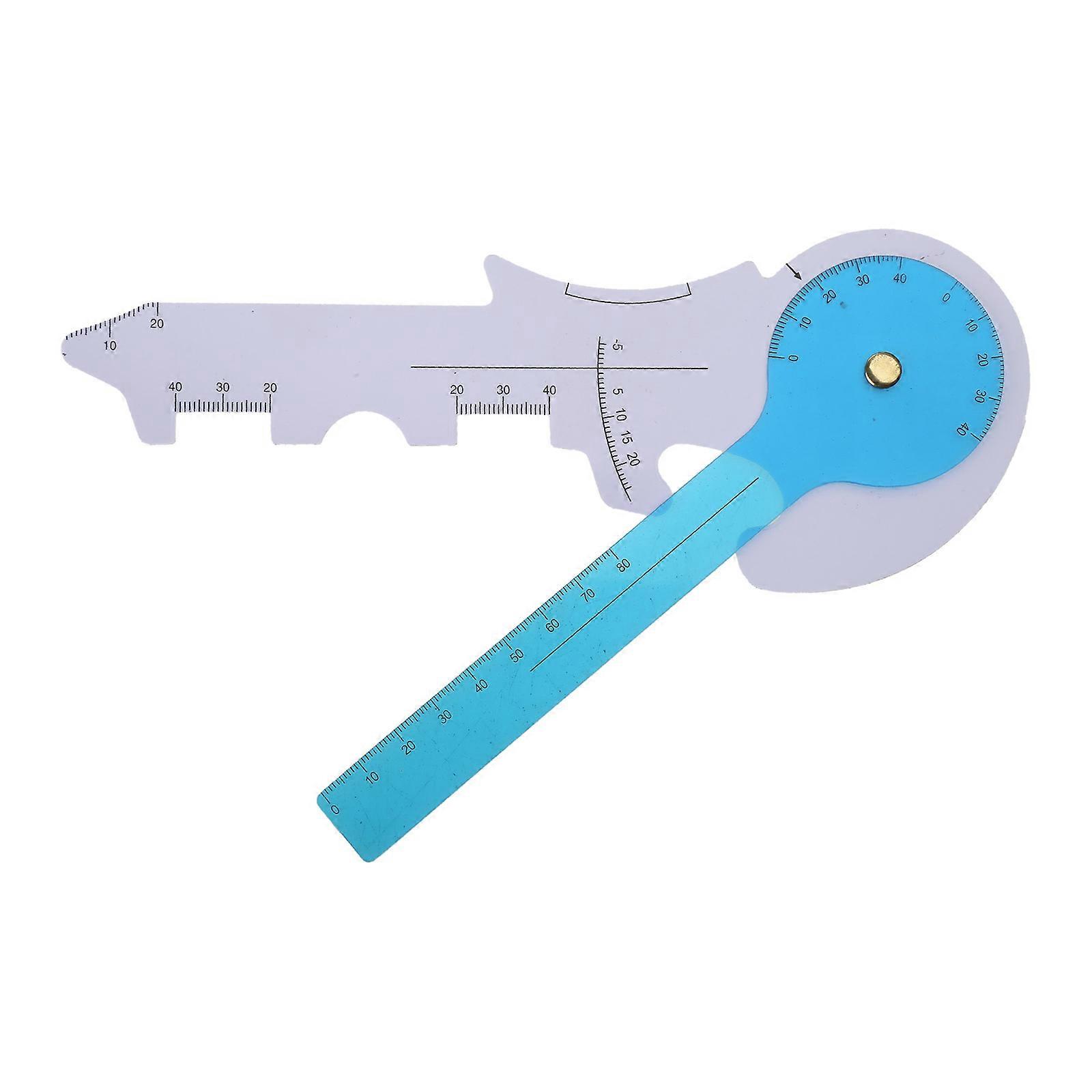 3 in 1 Optical PD Ruler Pupil Distance Measuring Ruler Meter Eye Ophthalmic Tool Distance/Angle Measuring Meter Plastic