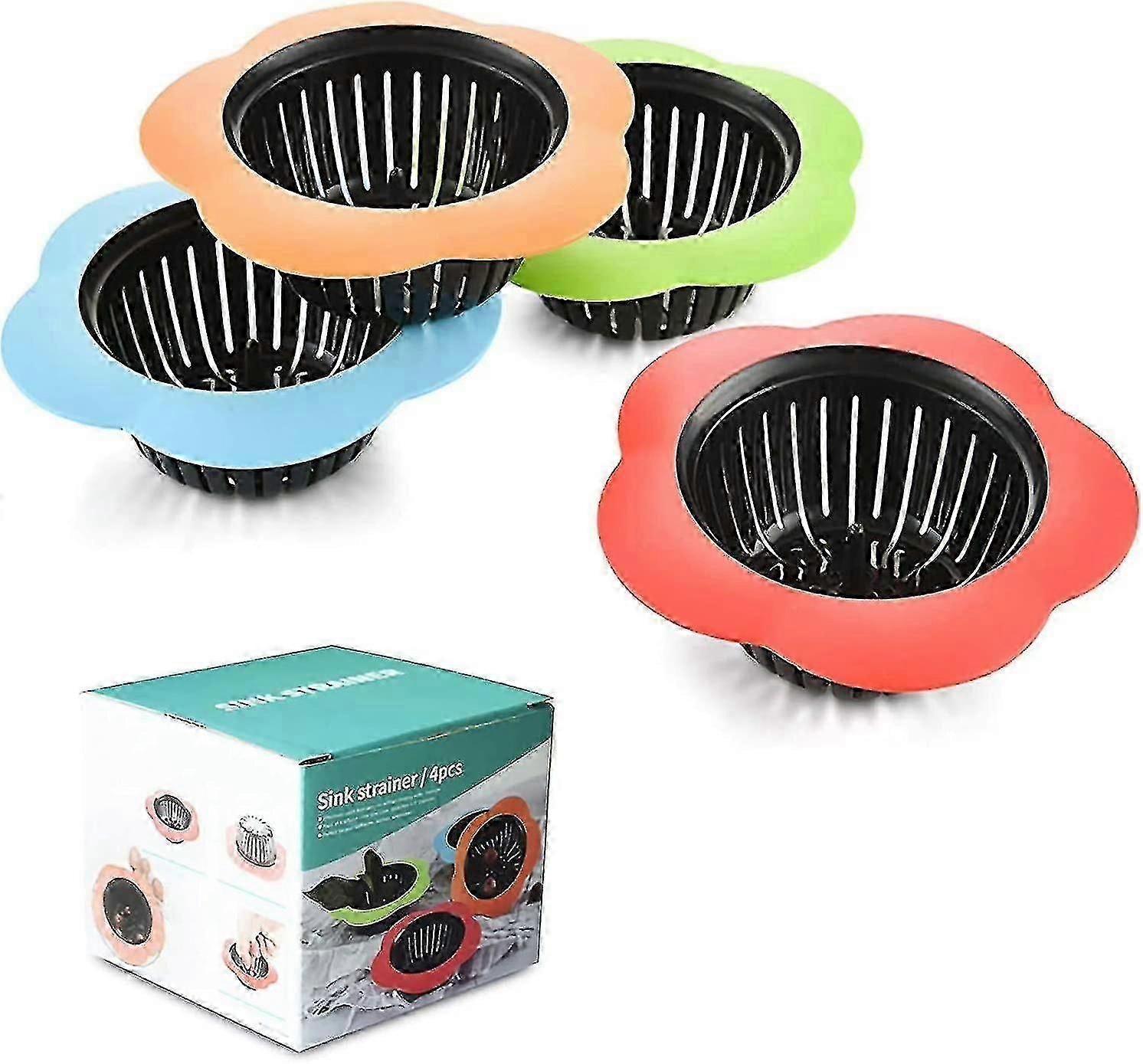 Silicone Kitchen Sink Filters, Plastic Sink Filters Are Easy To Clean