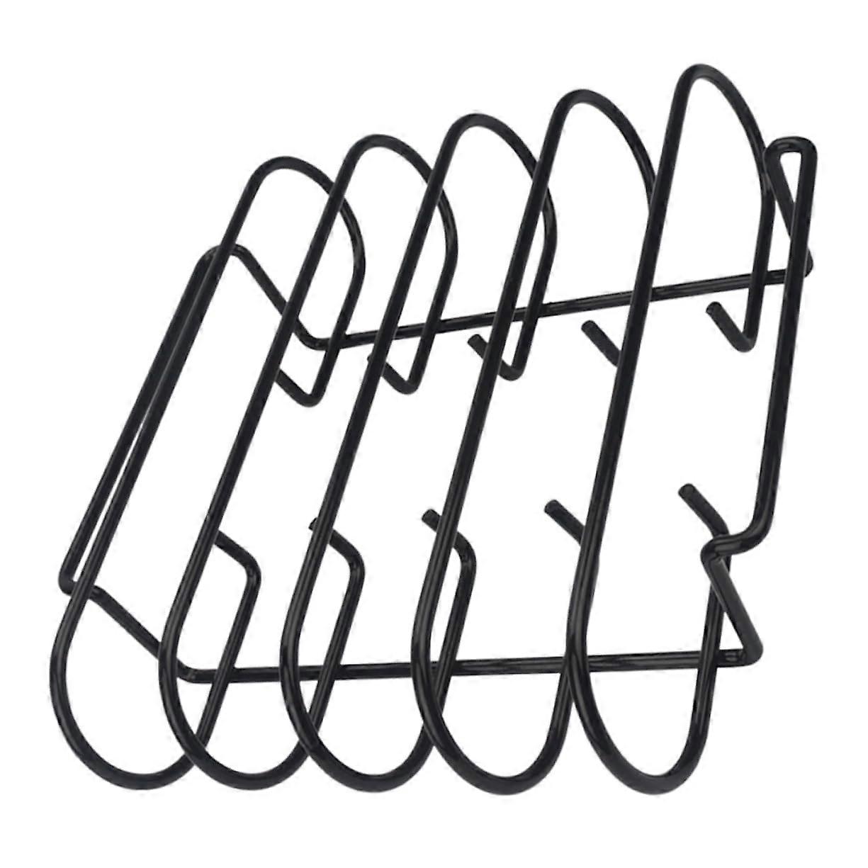 Grill Rack for Outdoor Camping – Portable Oven End Holder Made of Durable Material, Ideal for Meat and Vegetables, Perfect Grill Accessory