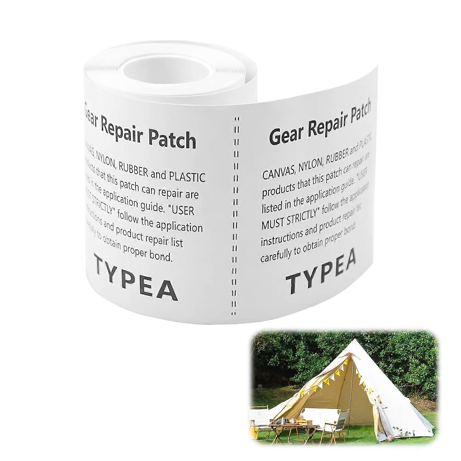 Transparent Tape for Tent Repair and Down Jackets,, T Patch Set, Awnings, Sofas, Bags, Shoes (a Roll of 7.5 x 153 cm)