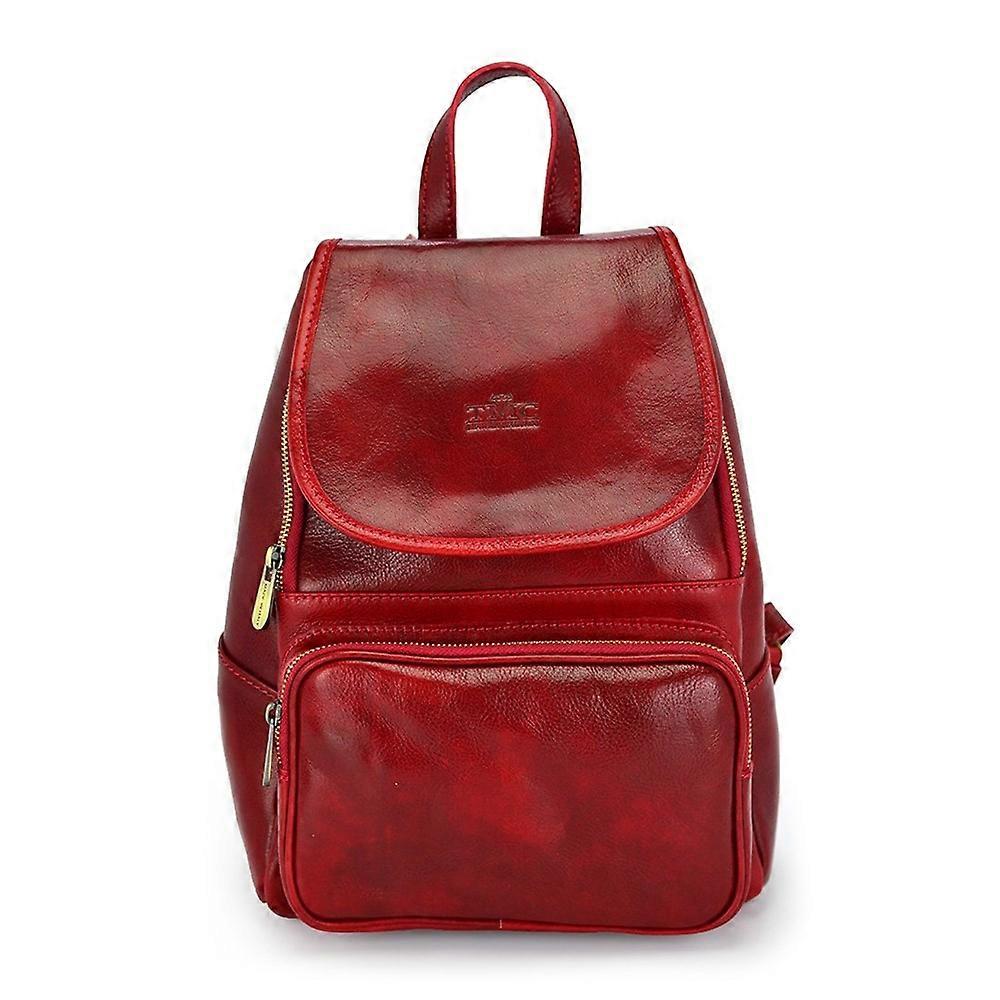 Backpacks Leather Diamonds tmc937lczerwony