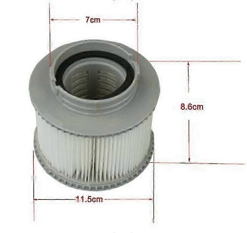 2 Pack Spa Filter Replacement Filter Cartridge Mspa Replacement Filter - ya