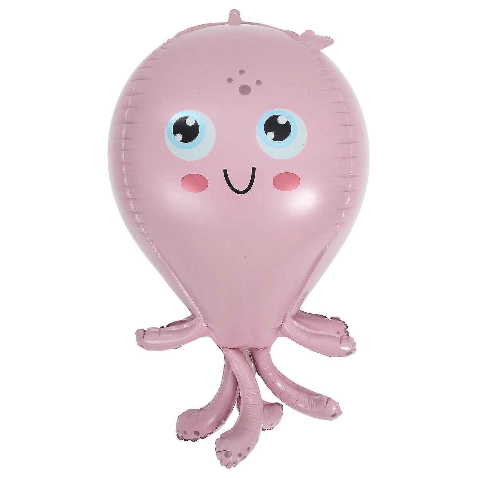 It sounds like you're describing a product listing or description for an **Inflatable Octopus Foil Balloon** meant for **under the sea themed