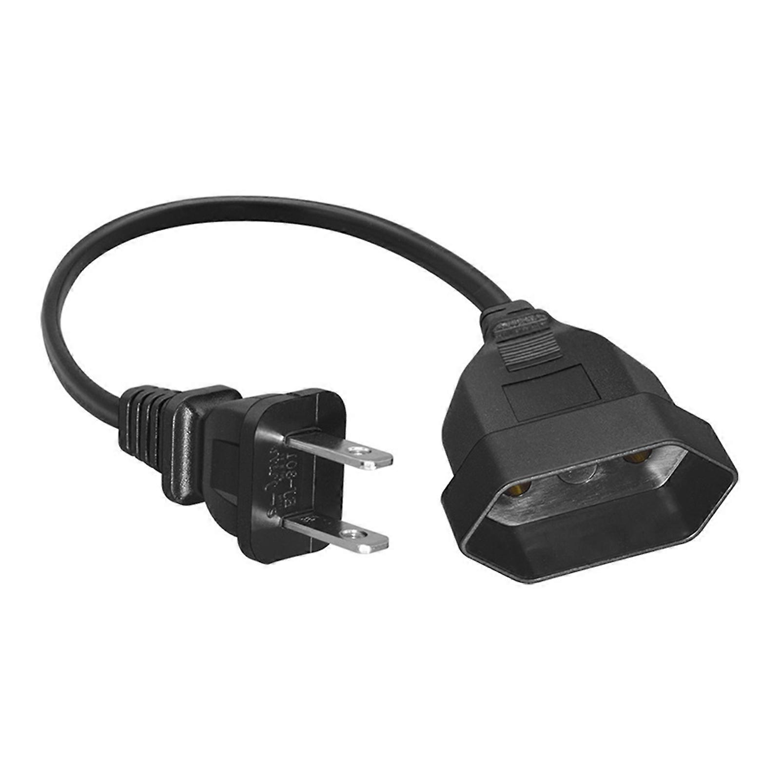 Multipurpose Power Cord Converting 1 15P To CEE7 16 Socket Convenient Accessory for Small Appliances Electronics