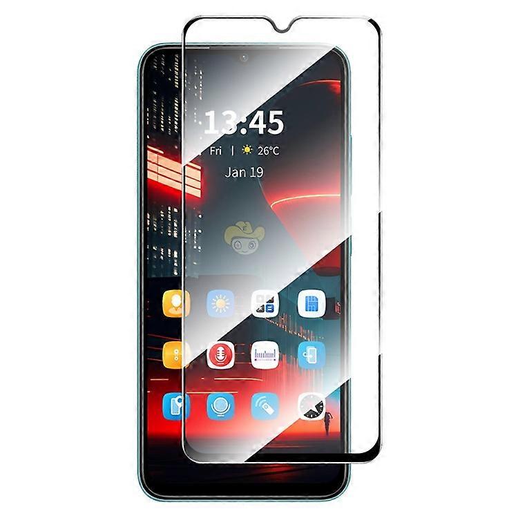 ZTE BladeV40デザインスクリーンプロテクタークリスタルクラリティ高アルミニウムシリコンガラスフィルムガードに対応したENKAY HAT PRINCE